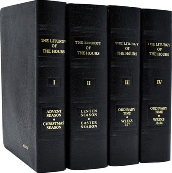 Hardcover Liturgy of the Hours (Set of 4) Book