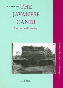 Hardcover The Javanese Candi: Function and Meaning Book