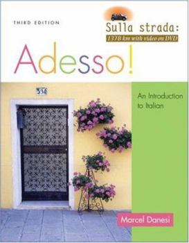 Hardcover Adesso!: An Introduction to Italian [With CDROM and DVD] Book