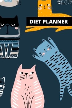Paperback Diet planner: (6 x 9 in, 111 pages, 90 days meals, weight loss and fitness tracker): Diet and fitness tracker, motivational diary fo Book