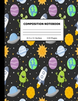 Paperback Composition Notebook: Wide Ruled Paper Notebook Journal - Nifty Wide Blank Lined Workbook for Teens Kids Students Girls for Home School Coll Book