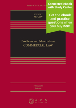 Hardcover Problems and Materials on Commercial Law: [Connected eBook with Study Center] Book