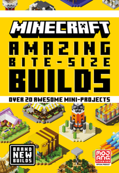 Hardcover Minecraft Amazing Bite Size Builds Book
