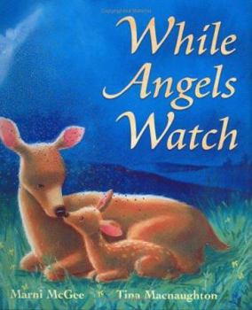 Hardcover While Angels Watch Book