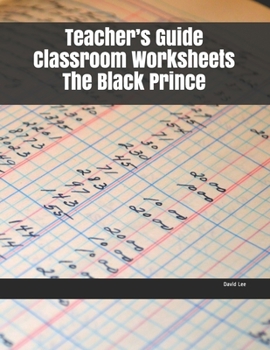 Paperback Teacher's Guide Classroom Worksheets The Black Prince Book