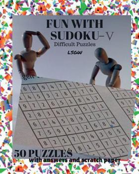 Paperback Fun with Sudoku - V: Difficult Puzzles Book