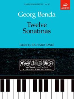 Paperback Twelve Sonatinas: Easier Piano Pieces 47 Book