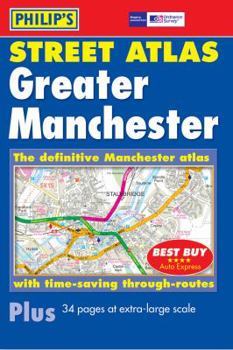 Paperback Street Atlas Greater Manchester Book