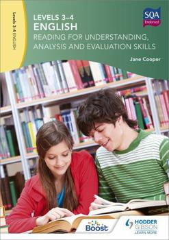 Paperback Levels 3-4 English: Reading for Understanding, Analysis and Evaluation Skillslevels 3-4 Book