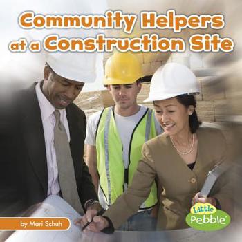 Paperback Community Helpers at the Construction Site Book