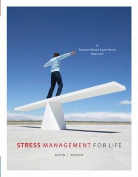 Paperback Stress Management for Life: Activities Manual: A Research-Based Experiential Approach [With Activities Manual and Infotrac Access Card and DVD] Book