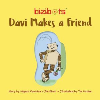 Paperback Bizibots: Davi makes a friend Book