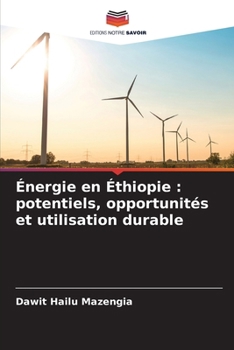 Énergie en Éthiopie: potentiels, opportunités et utilisation durable