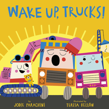 Hardcover Wake Up, Trucks! Book
