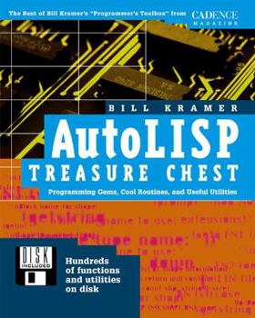 Paperback AutoLISP Treasure Chest: Programming Gems, Cool Routines, and Useful Utilities [With 650 AutoLISP Functions] Book