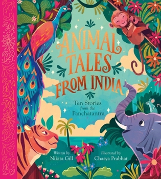 Hardcover Animal Tales from India: Ten Stories from the Panchatantra Book