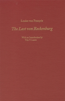 Hardcover The Last Von Reckenburg Book