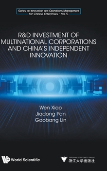 Hardcover R&d Investment of Multinational Corporations and China's Independent Innovation Book