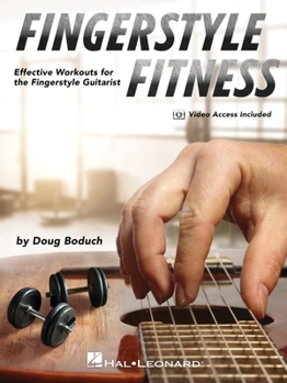 Paperback Fingerstyle Fitness - Effective Workouts for the Fingerstyle Guitarist (Book/Online Media) Book