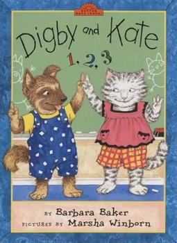 Hardcover Digby and Kate 1-2-3 Book