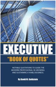 Paperback Executive Book of Quotes Book
