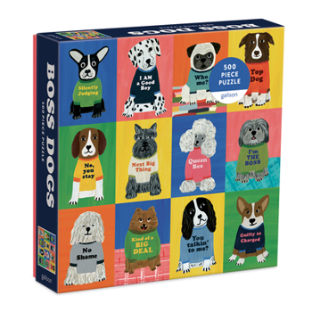Misc. Boss Dogs 500 Piece Family Puzzle Book