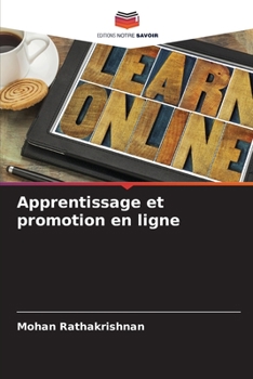 Paperback Apprentissage et promotion en ligne [French] Book