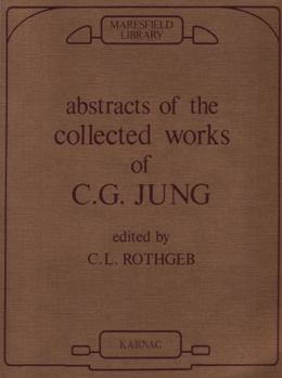 Paperback Abstracts of the Collected Works of C.G. Jung Book