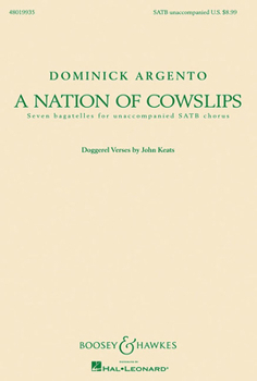 Paperback A Nation of Cowslips: Seven Bagatelles for Unaccompanied Satb Chorus Book