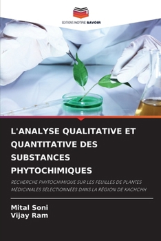 Paperback L'Analyse Qualitative Et Quantitative Des Substances Phytochimiques [French] Book
