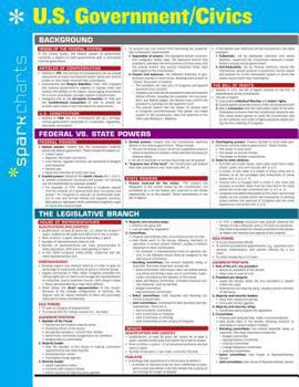 Flexibound U.S. Government/Civics Sparkcharts: Volume 72 Book