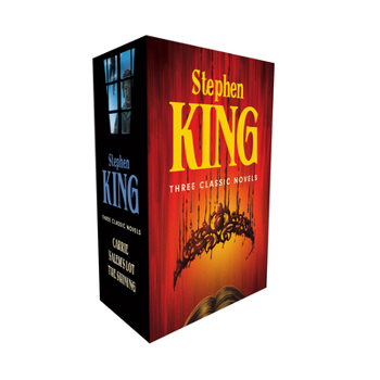 Paperback Stephen King Three Classic Novels Box Set: Carrie, 'Salem's Lot, the Shining Book