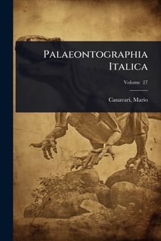 Paperback Palaeontographia Italica [Italian] Book