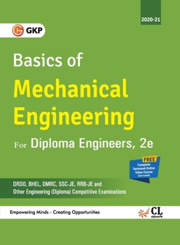 Paperback Basics of Mechanical Engineering for Diploma Engineer Book