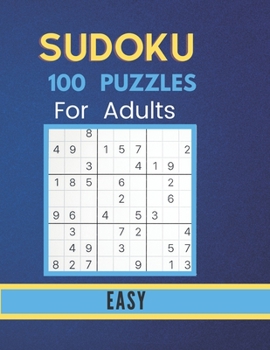 Paperback Easy Sudoku Puzzles For Adults Easy Level: Sudoku Puzzle Book