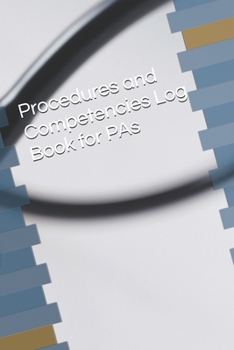 Paperback Procedures and Competencies Log Book for PAs Book
