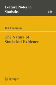 Paperback The Nature of Statistical Evidence Book