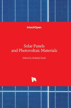 Hardcover Solar Panels and Photovoltaic Materials Book