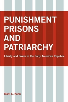 Hardcover Punishment, Prisons, and Patriarchy: Liberty and Power in the Early Republic Book