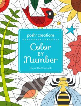 Paperback Posh Creations: Color by Number Book