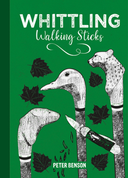 Hardcover Whittling Walking Sticks Book