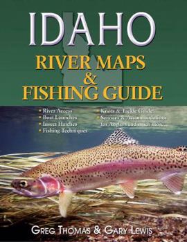 Paperback Idaho River Maps & Fishing Guide Book