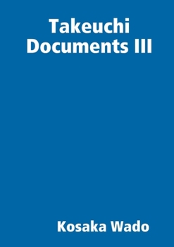 Paperback Takeuchi Documents III Book