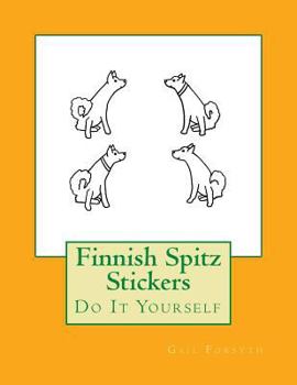 Finnish Spitz Stickers: Do It Yourself