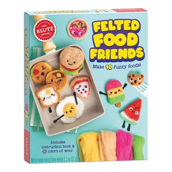 Hardcover Felted Food Friends Book