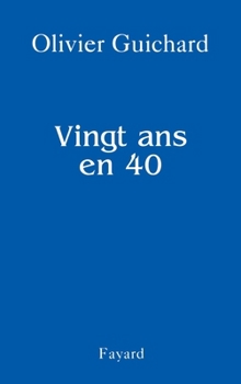 Paperback Vingt ans en 40 [French] Book