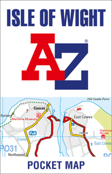Hardcover Isle of Wight Pocket Map Book