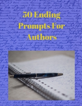 Paperback 50 Ending Prompts For Authors Book