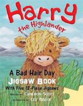 Hardcover Harry the Highlander: A Bad Hair Day Jigsaw Book