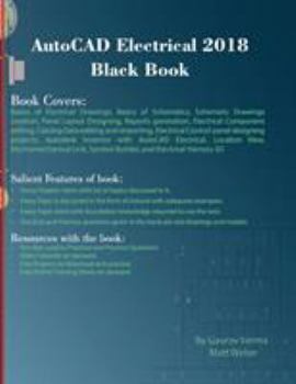 Paperback AutoCAD Electrical 2018 Black Book